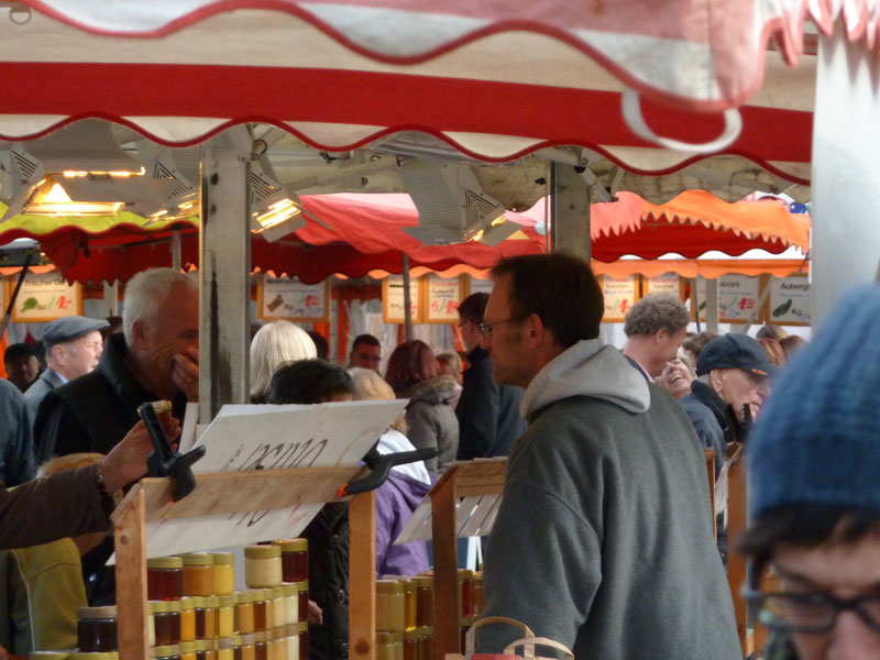 Ulmer Wochenmarkt Stand